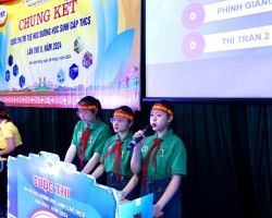 Chung kết Cuộc thi "Trí tuệ học đường" học sinh cấp THCS lần thứ II, năm 2024 huyện Điện Biên Đông