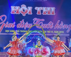 Phòng GD&ĐT huyện Điện Biên Đông tham dự “Hội thi Giai điệu tuổi hồng tỉnh Điện Biên lần thứ VI năm 2022”