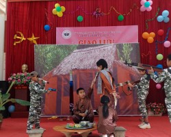 Giao lưu "Tiếng Việt của chúng em" cho học sinh dân tộc thiểu số cấp Tiểu học cấp huyện, năm học 2022 – 2023