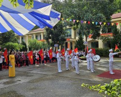 NGÀNH GIÁO DỤC VÀ ĐÀO TẠO HUYỆN ĐIỆN BIÊN ĐÔNG TƯNG BỪNG TỔ CHỨC LỄ KHAI GIẢNG NĂM HỌC 2024-2025